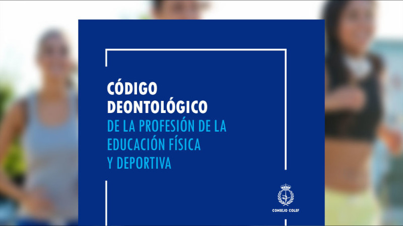 Portada Código Deontológico COLEF