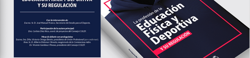 El Consejo COLEF presentará su libro, elaborado para evidenciar la necesidad de regular la EFD, en el CSD