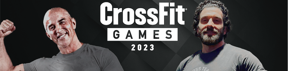 Dos atletas del AFW Cross team en las finales de los CrossFit Games