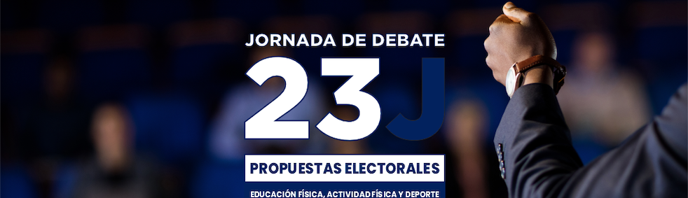 23J: Las principales formaciones políticas debatirán sobre deporte el 27 de junio