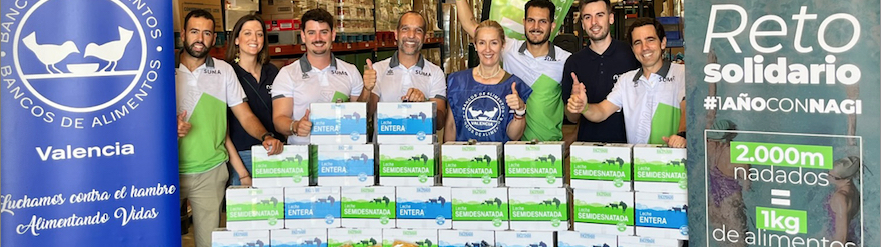 La cadena de gimnasios SUMA Fitness Club consigue un record de 1.000.000 de metros nadados por una causa solidaria