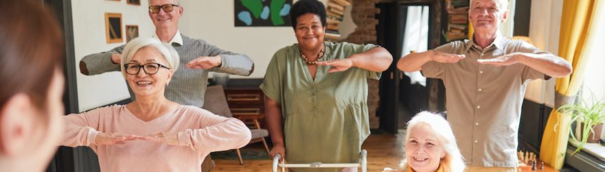 Un estudio demuestra que 3 horas semanales de ejercicio mejoran la calidad de vida de los mayores en residencias