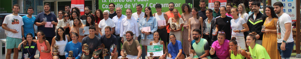 Finalizó en Máis que Auga el Trofeo Concello de Vigo de Pádel Celtamotor con récord de participación