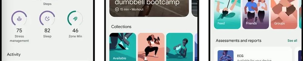 Google le da un lavado de cara a la App de Fitbit para poder acceder a los datos de fitness más rápido