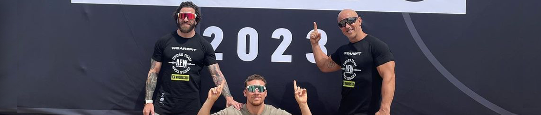 Los Atletas del AFW Cross Team Top 1 y Top 2 en uno de los WOD’s de los CrossFit Games 2023