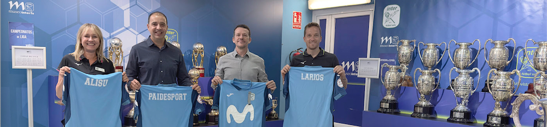 Paidesport Center seguirá siendo el gimnasio oficial de Movistar Inter FS esta temporada