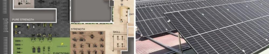 Sigue la apuesta por las energías renovables en los gimnasios: Smartfit Villaviciosa consigue una autosuficiencia del 45%