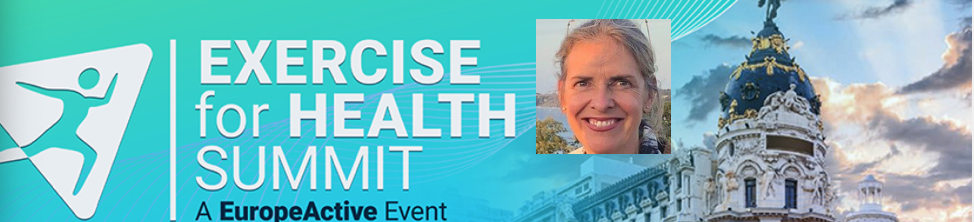 La Dra. Fiona Bull, de la OMS, ofrecerá una ponencia en el Exercise for Health Summit de EuropeActive