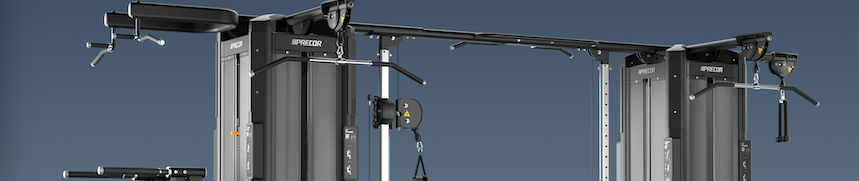 Lanzamiento de las multiestaciones Precor Resolute™ con un diseño moderno, pensado para todos los levantadores