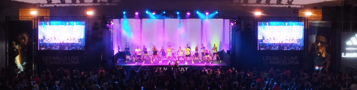 Más de 1.000 personas han vibrado en el festival del fitness Les Mills Live en Barcelona