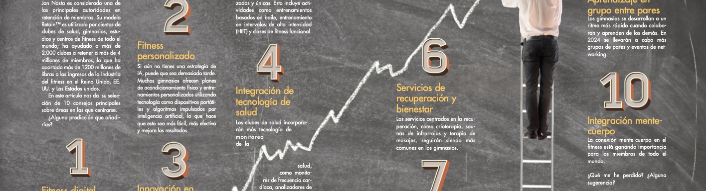¿Cuáles son las principales tendencias para la industria del fitness de cara a 2024?
