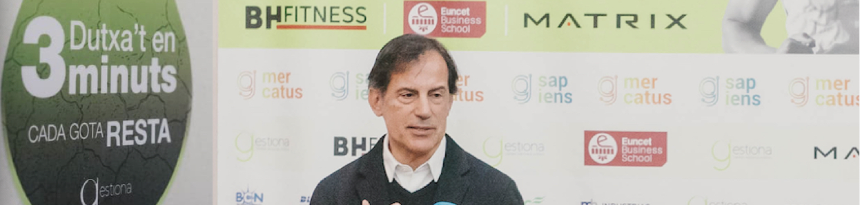 Gestiona pone en marcha medidas para la reducción del consumo de agua en losgimnasios y lanza la campaña: “¡Cada gota de agua resta!”