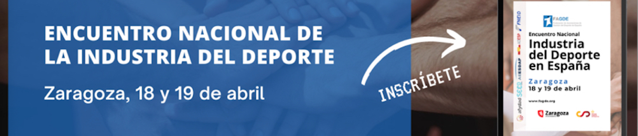 El Encuentro Nacional de la Industria del Deporte reunirá en Zaragoza a una veintena de ponentes de prestigio