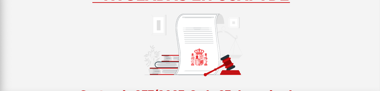 Nuevo avance laboral ratificado por el Tribunal Superior de Justicia de Madrid (TSJM) para las personas titula en CCAFYDE