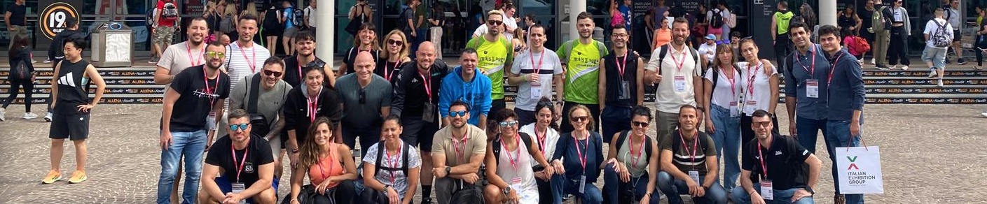 La consultoría deportiva Management Around Sports (MAS), partner en España de Rimini Wellnes, asiste a la Feria italiana Rimini Wellness llevando más de 70 profesionales del fitness españoles que representan a más de una veintena de empresas, que están viviendo las novedades que ofrece este encuentro.