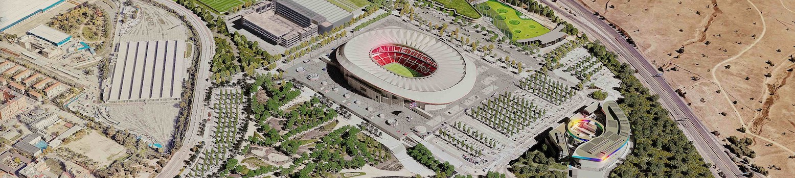 El Ayuntamiento de Madrid y el Club Atlético de Madrid colocan la primera piedra de la Ciudad del Deporte