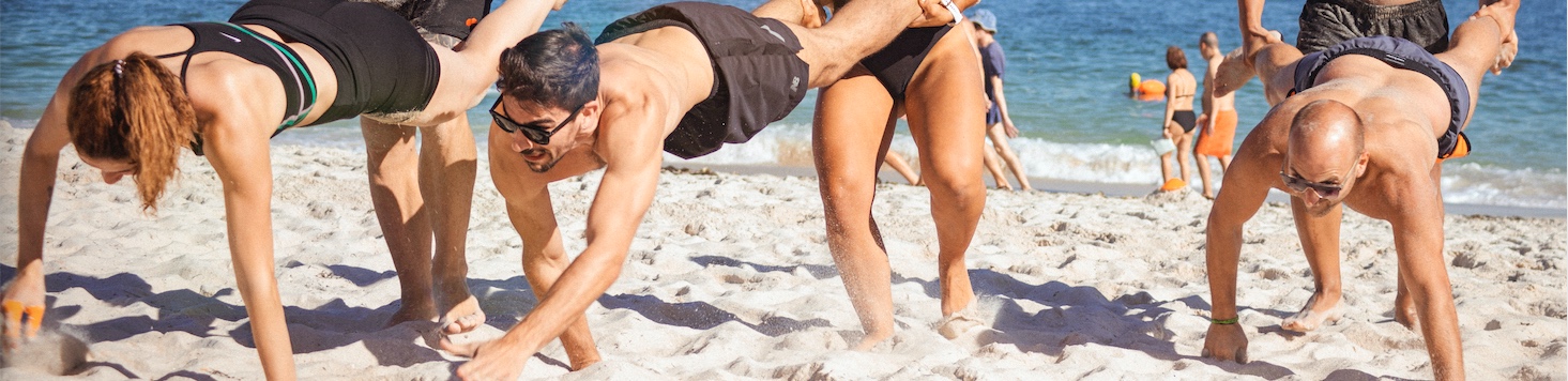La cadena deportiva Distrito Estudio recupera un verano más su entrenamiento Beach Wod