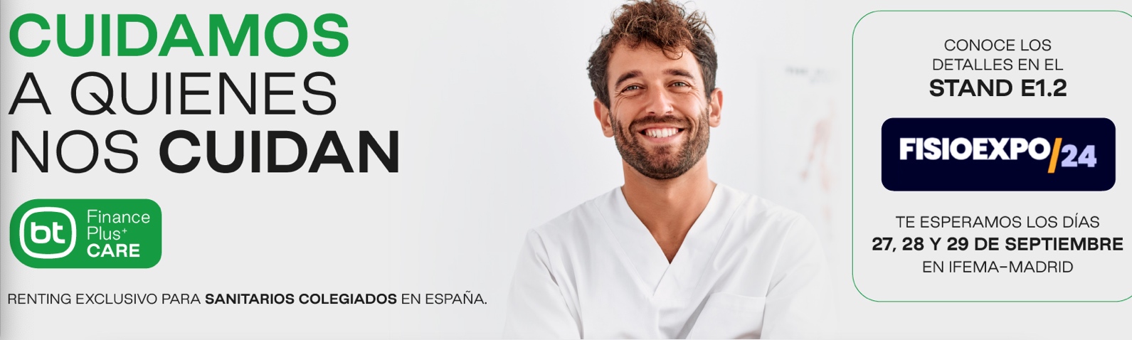 Bodytone presenta en FisioExpo 2024 su equipamiento para salud y las condiciones exclusivas de financiación para colegiados