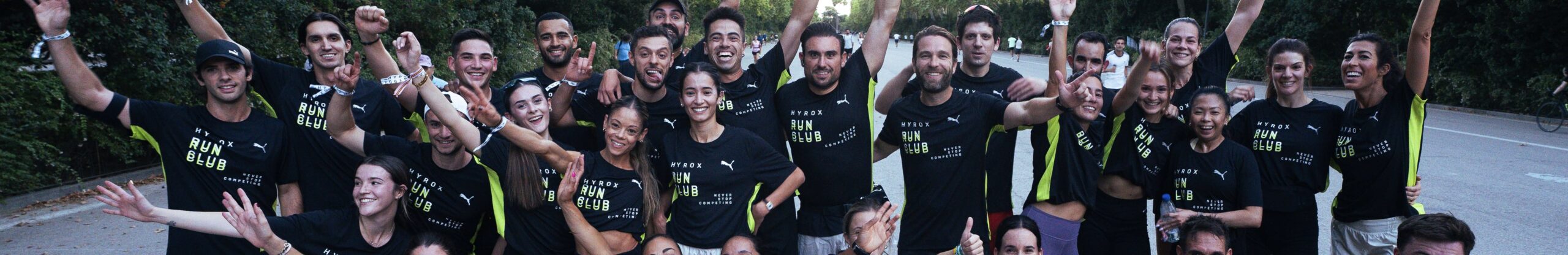 HYROX, el mayor evento de fitness, da comienzo a su primer Run Club en Madrid de la mano de PUMA