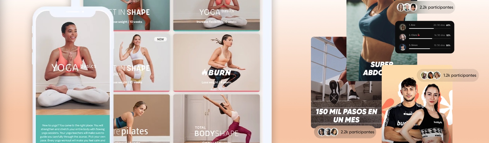 Gymondo refuerza su posición como líder europeo en el sector del fitness digital al fusionarse con Buddyfit