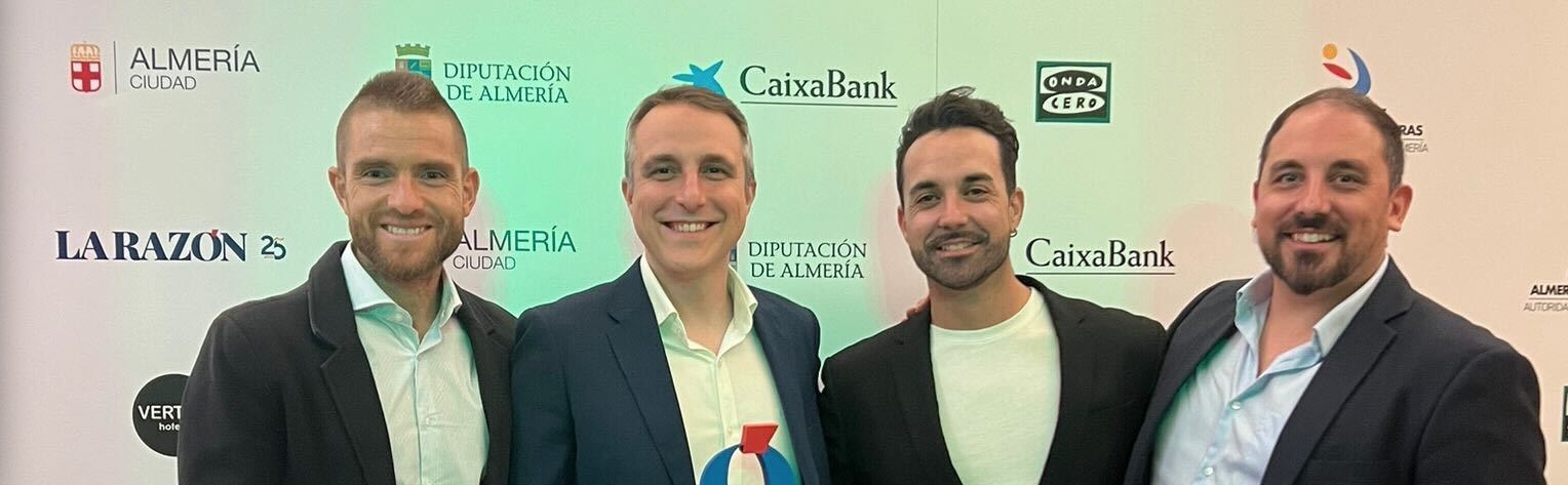 Trainingym recibe el premio al "Talento con sello andaluz" en la IX edición de los Premios Imagen de Andalucía