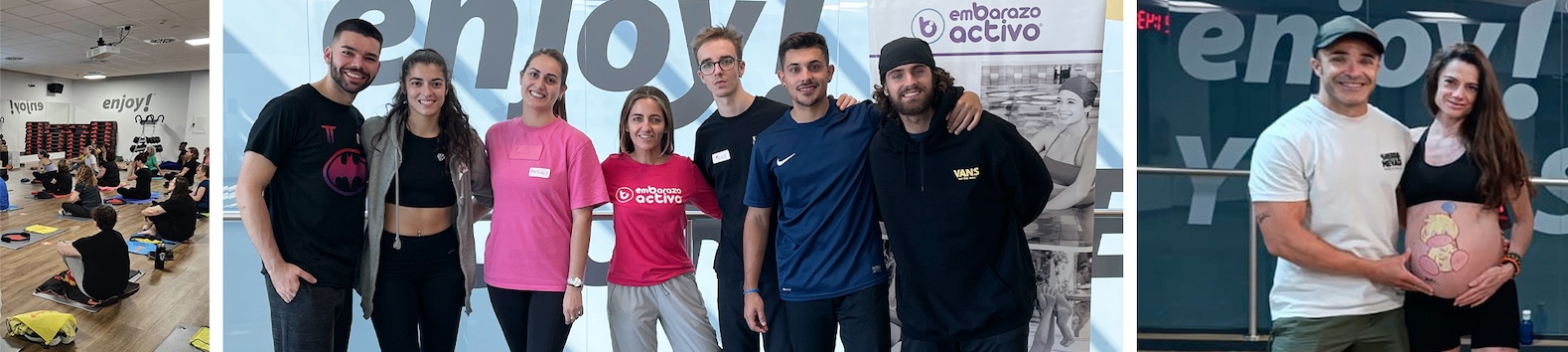 Embarazo Activo en los Centros Enjoy con más de un centenar de profesionales formados