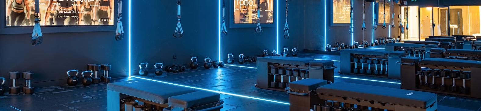 El primero de los 10 templos del fitness de lujo previstos por Abada Club abre sus puertas en Madrid