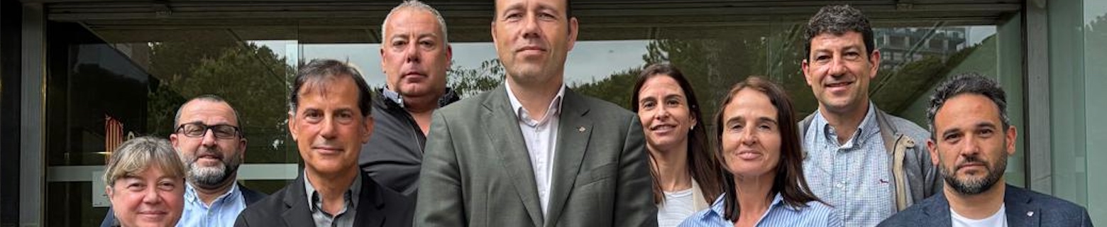 Encuentro de la Junta Directiva de Gestiona con el conseller d’Esports de la Generalitat de Catalunya