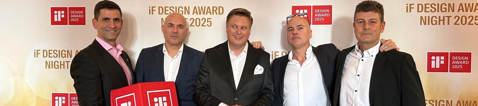 El fabricante OJMAR logra en Berlín el premio iF DESIGN AWARD 2025 - un hito extraordinario en el diseño internacional