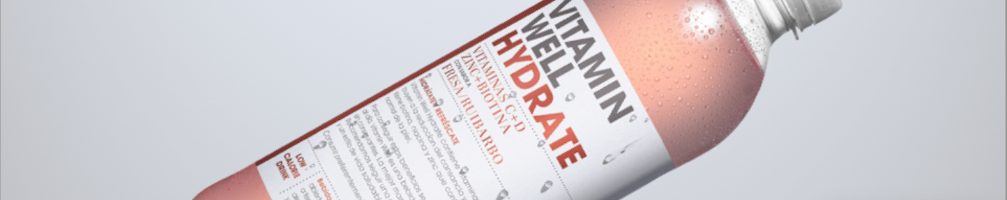 La bebida inteligente, Vitamin Well Hydrate, aterriza en España