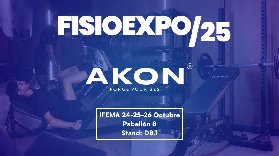 AKON vuelve a Fisioexpo en 2025 con más fuerza que nunca