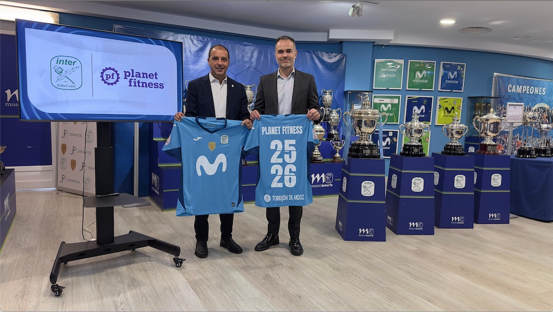 Planet Fitness rompe barreras: El gimnasio 'libre de críticas’ ahora entrena a los campeones del fútbol sala del Movistar Inter FS