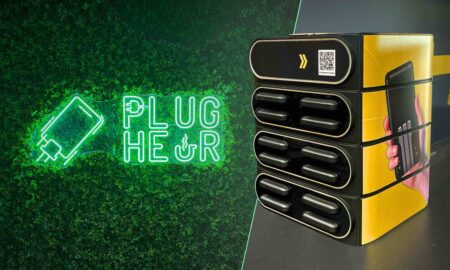 Las estaciones de baterías en libre-servicio Plug’Heur, la nueva tendencia que arrasa en los gimnasios de España: cargar el teléfono sin soltar las pesas
