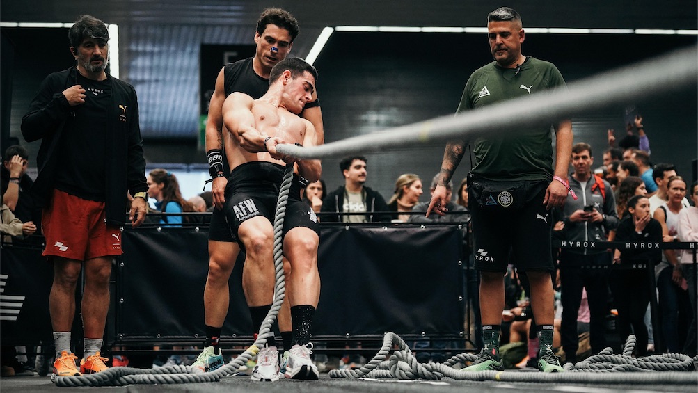 Pedro Toral subcampeón en HYROX Pro Roma de la mano de AFW