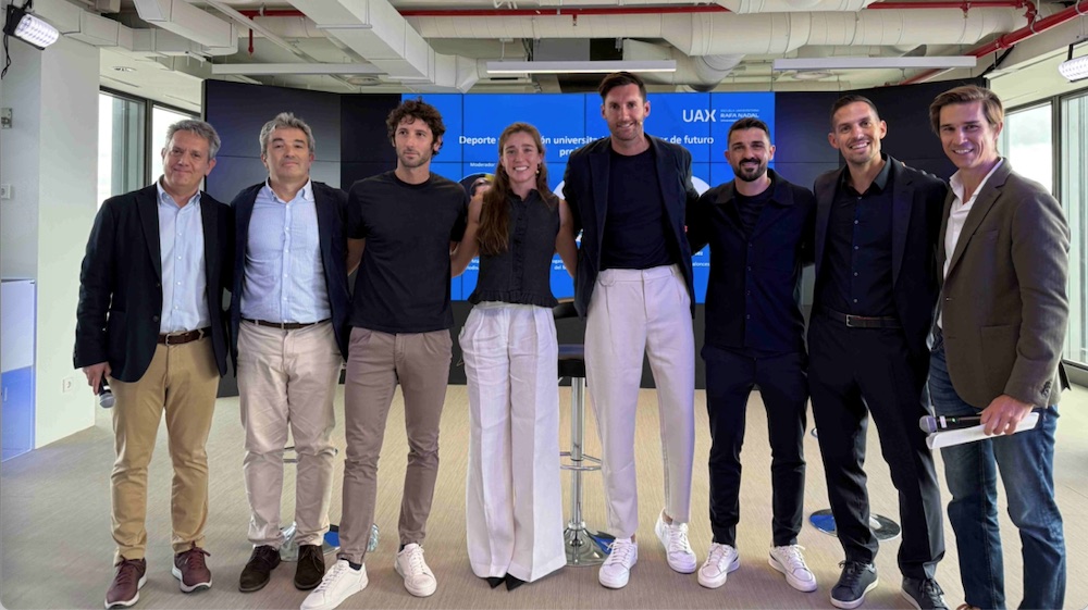 Rudy Fernández, David Villa, Martita Ortega y Esteban Granero inauguran los postgrados de la Escuela Universitaria UAX Rafa Nadal