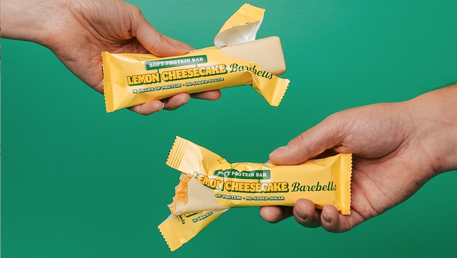 Lemon Cheesecake de Barebells, la soft bar de proteínas que satisface los antojos de dulce