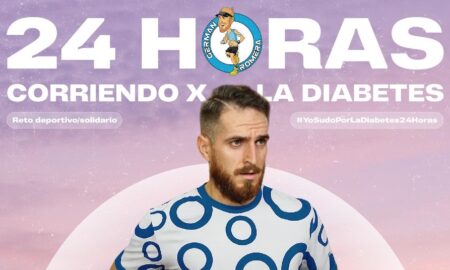 Germán Romera afronta el reto #YoSudoPorLaDiabetes24horas, un reto deportivo de Guiness, en el que correrá en cinta por una causa solidaria