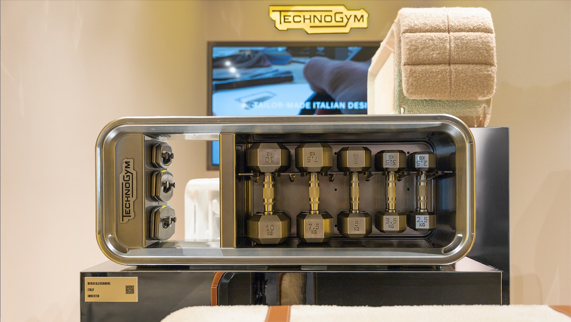 Exposición "DESIGN TO MOVE" de Technogym en Design Miami 2025