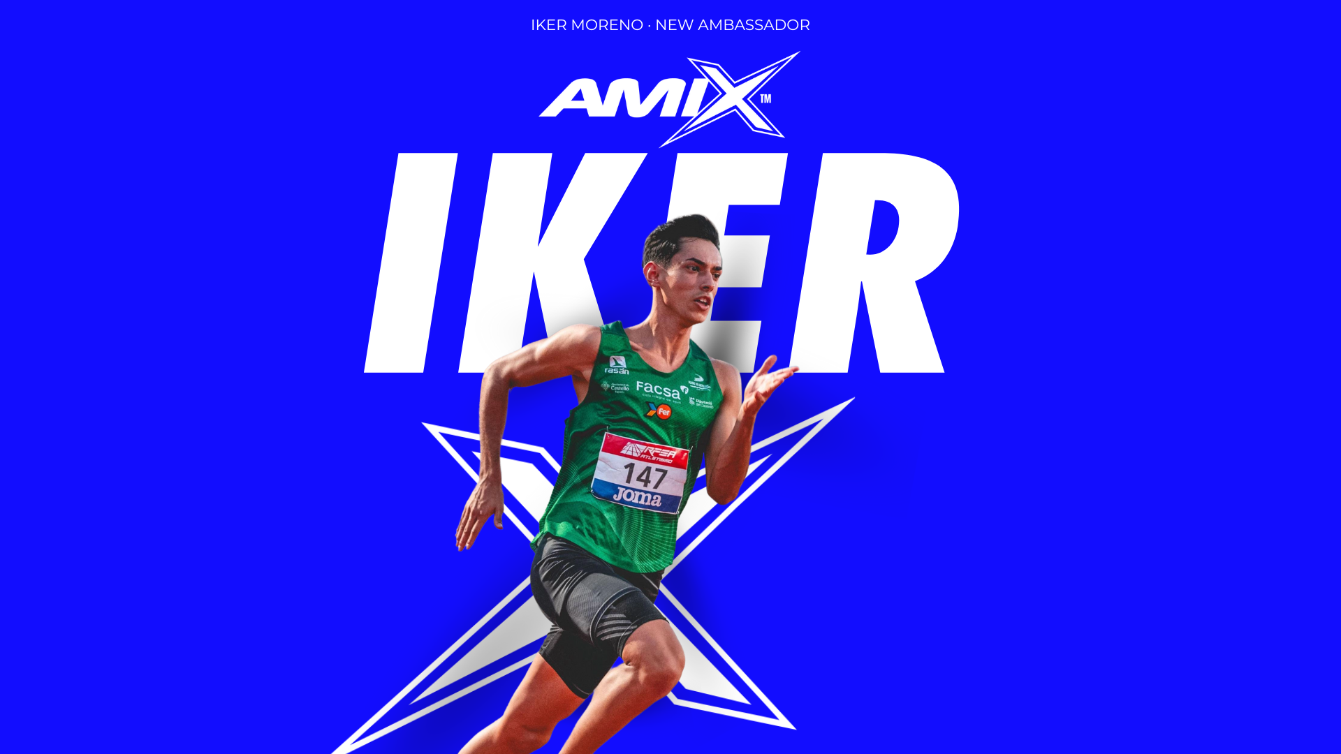 Iker Moreno, nuevo embajador oficial de AMIX