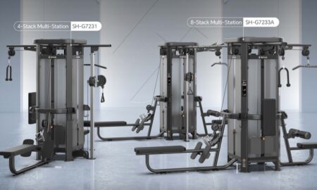 SHUA redefine el uso del espacio en gimnasios con su sistema 8-Stack