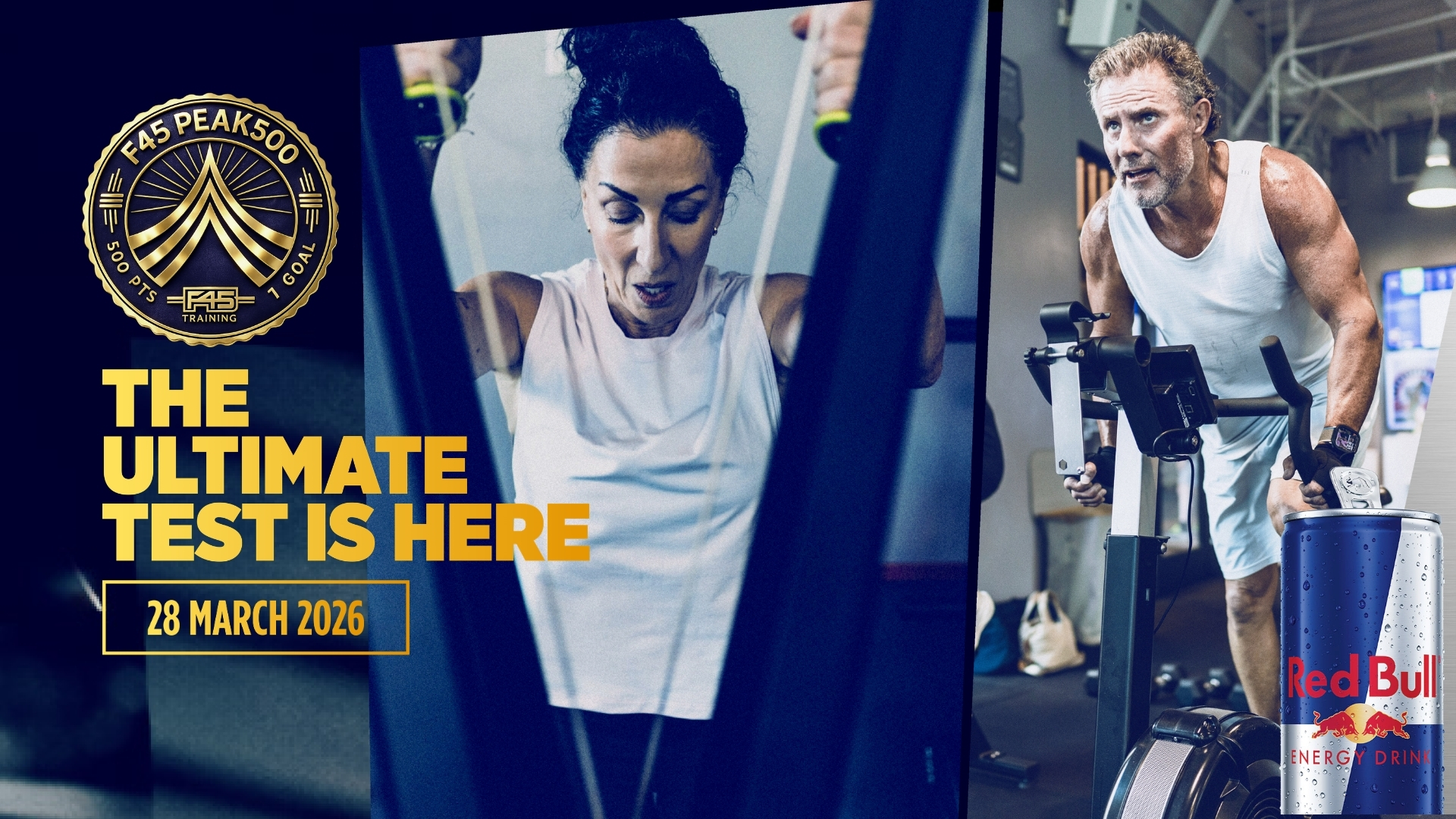 F45 lanza Peak500 junto a Red Bull y entra de lleno en la competición del fitness global