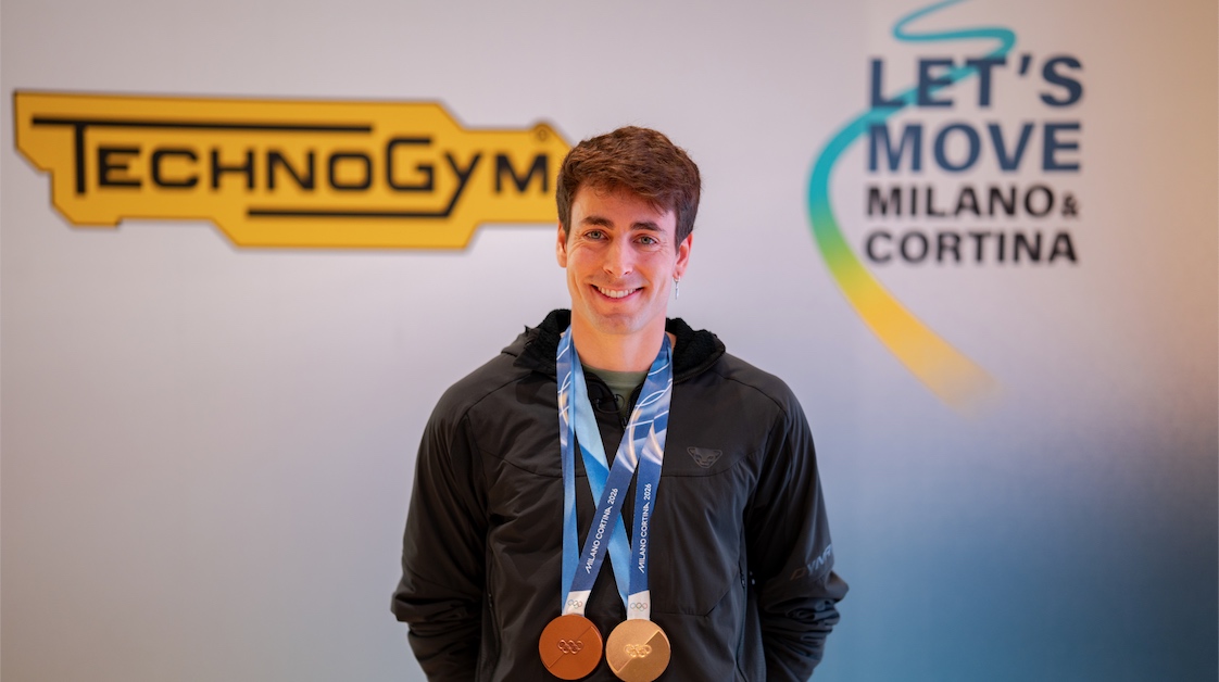 Oriol Cardona compartió su experiencia olímpica en la boutique de Technogym Madrid