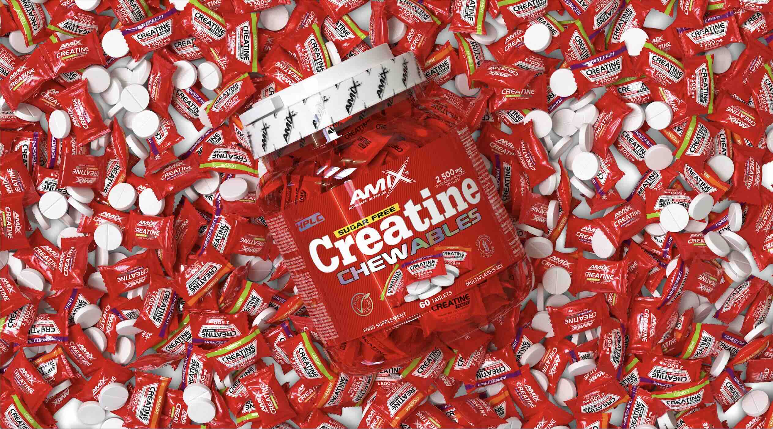 AMIX™ revoluciona el rendimiento con el lanzamiento de su nueva creatina masticable