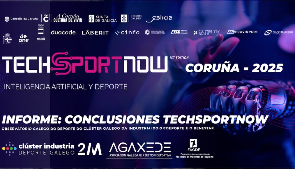 El Observatorio del Clúster Galego del Deporte publica las conclusiones de TECHSPORTNOW 2025
