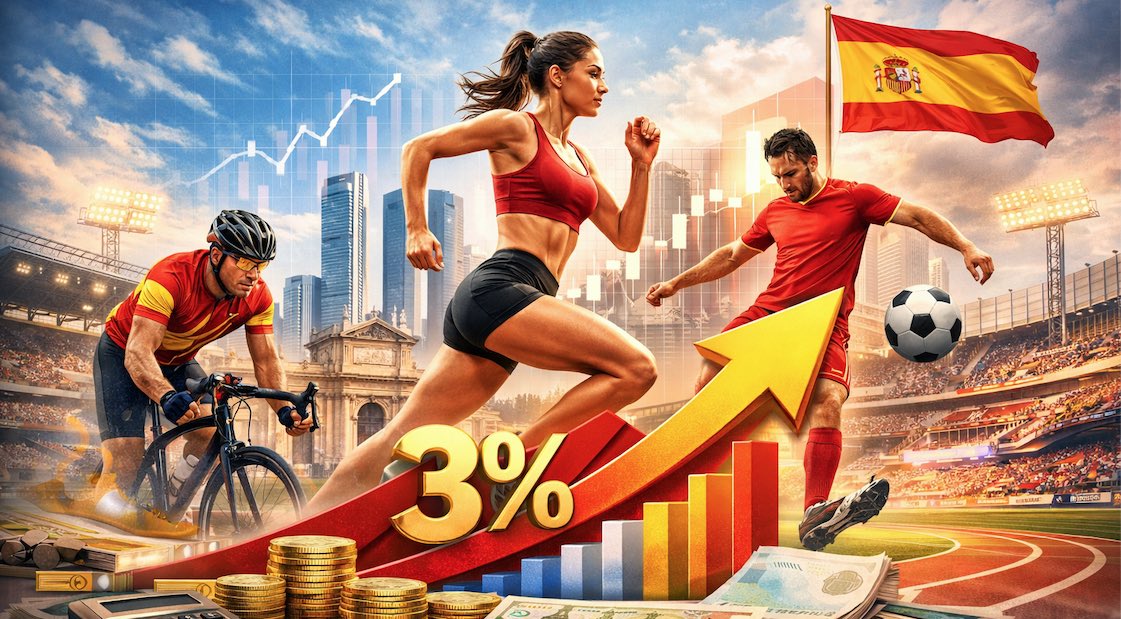 El deporte en España se consolida como motor económico superando el 3% del PIB