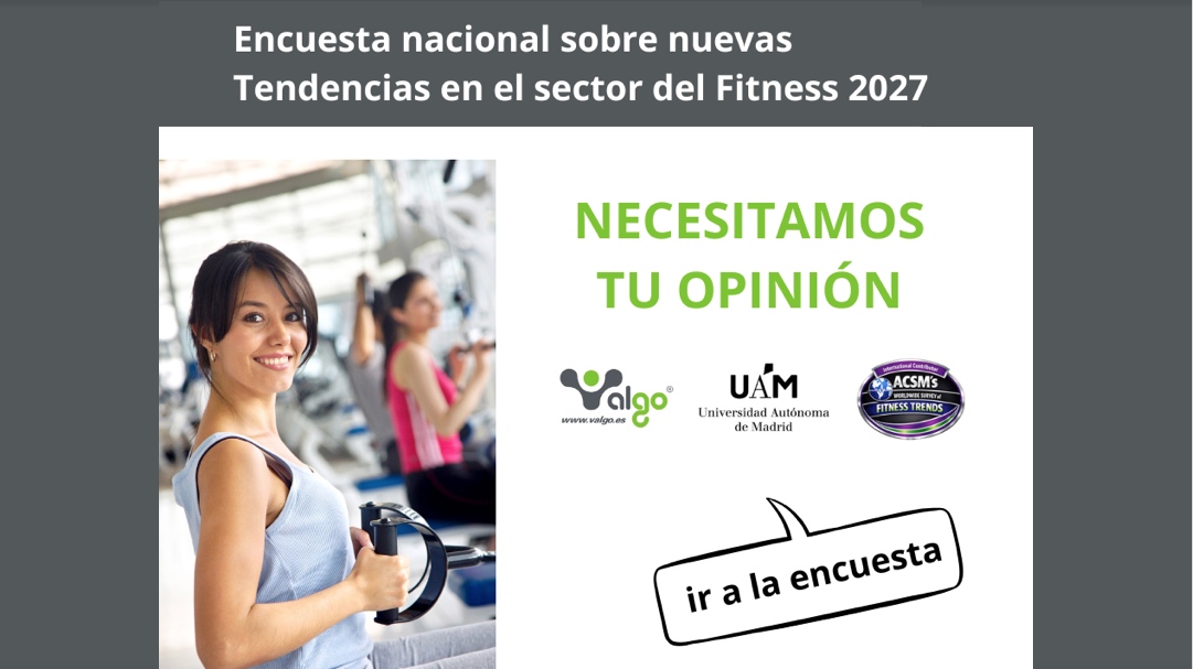 Encuesta Nacional Tendencias Fitness 2027