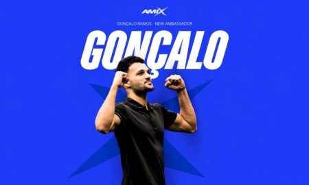 Gonçalo Ramos, nuevo embajador oficial de AMIX™