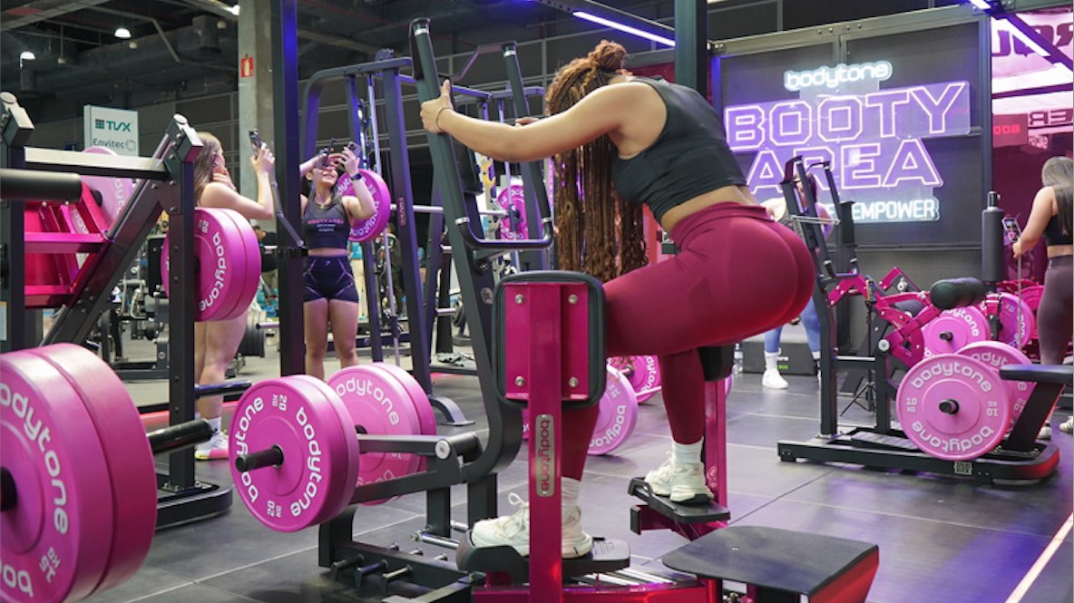 Booty area: el concepto que está revolucionando gimnasios