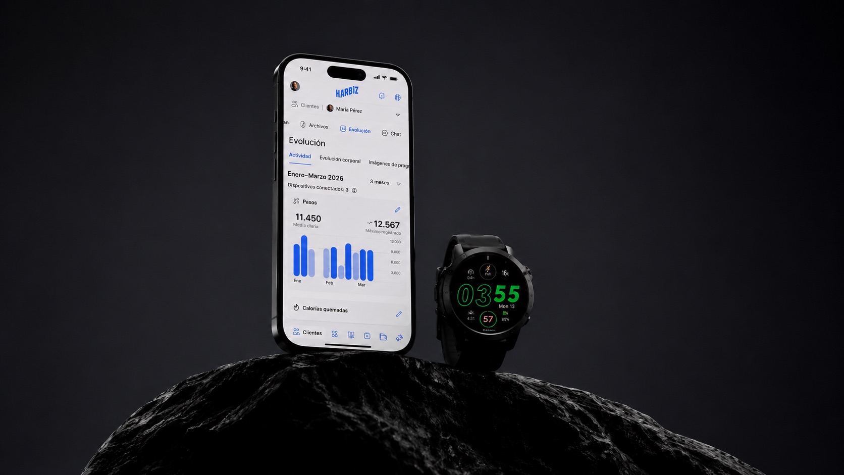 Harbiz integrará los datos de Garmin para reforzar el entrenamiento conectado y personalizado