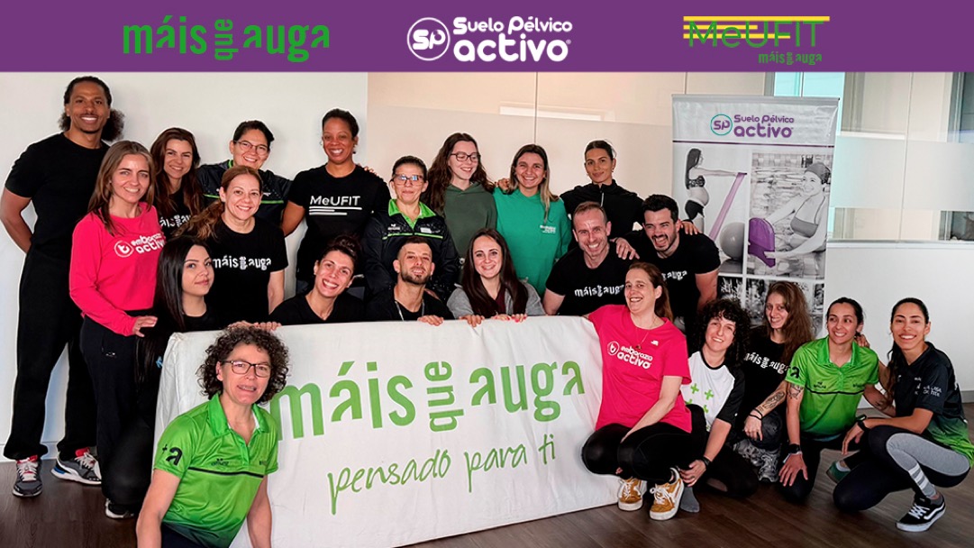 Máis Que Auga y Meufit impulsan la formación especializada en Suelo Pélvico junto a Embarazo Activo